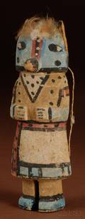 Southwest Polychrome Carved Wood Kachina