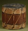 Southwest Painted Wood Drum