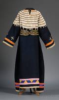 Plains Blue Trade Cloth Womans Dress