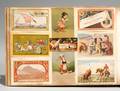 Large Album of 19th Century Mostly Chromolithograph Trade Cards