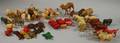 Sixtyfour Vintage Celluloid Animal Toy Figures