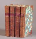 Collection of Mostly Decorative 18th and 19th Century Leatherbound Titles