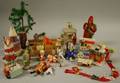 Group of Assorted Early and Vintage Christmas Ornaments and Decorations