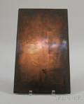Engraved Copper Printing Plate for a Title on George Washington