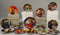 Collection of Thirtyfive WS George Critics Choice GonewiththeWind Transfer Decorated Porcelain Collectors Plates