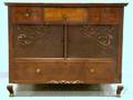 Late Victorian Oak Sideboard