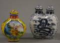 Two Enamel Snuff Bottles