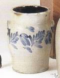 Pennsylvania stoneware crock 19th c