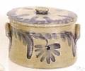 Pennsylvania stoneware butter crock ca 1840