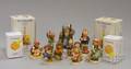 Ten Hummel Ceramic Figures Two Bells and a Goebel Ceramic Figure