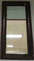 Empire Mahogany Veneer Ogee Divided Pier Mirror