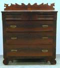 Empire Mahogany Veneer Bureau