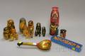 Six Modern Russian Lacquered Items