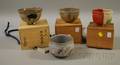 Four Ceramic Tea Ceremony Bowls