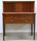 Federalstyle Mahogany Tambour Writing Desk
