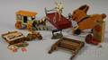 Mark Windup Clockwork Toy Wagon and Other Childrens Material