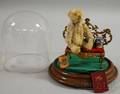 Steiff Teddy Bear and Glass Dome
