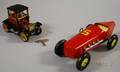 Two Windup Toy Vehicles
