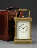 Brass Petite Sonnerie Carriage Clock
