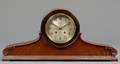 Mahogany Ships Bell Tambour Clock by Chelsea