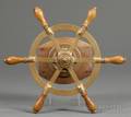 Cast Brass Lobster Boat Wheel