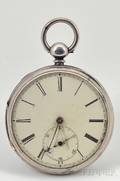 Silver Consular Case Watch by William Corkhill