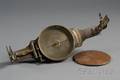 Brass Surveying Vernier Compass by Brown and Hunt