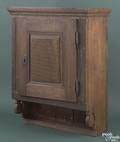 Pennsylvania oak hanging cupboard ca 1800