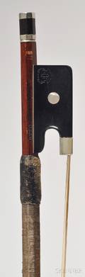 Silver Mounted Violin Bow Otto Durrschmidt