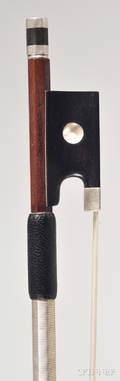 Silver Mounted Violin Bow