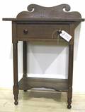 Pennsylvania grain painted Sheraton washstand ca 1820