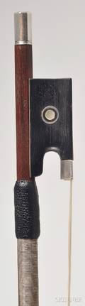 Silver Mounted Violin Bow