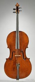 English Violoncello Attributed to Peter Walmsley c 1750