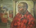 American School 20th Century Portrait of an African American Man c 1930