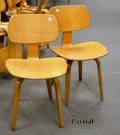 Set of Eight Thonet Modern Laminated Blondewood Chairs