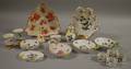 Eighteen Pieces of Assorted Herend Handpainted Porcelain Tableware