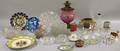 Assorted Group of Heisey Glass Pottery Figural and Glass Items