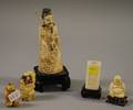 Four Asian Carved Ivory Figures