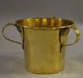 Russian Brass ThreeHandled Cup