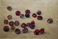Bernard Robert Chaet American b 1924 Lot of Two Still Lifes with Fruit Plums