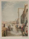 Four Works on Paper Richard Smythe British b 1863 Scene in Venice
