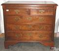 Pennsylvania Chippendale walnut bachelors chest ca 1790