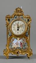 Champleve Enamel Timepiece