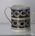 Rare Mocha mug ca 1830