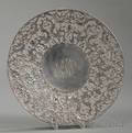 Reticulated Sterling Cake Plate