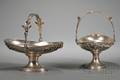 Near Pair of Tiffany  Co Sterling Baskets