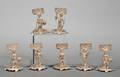 Seven Figural Sterling Place Card Holders