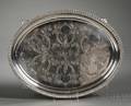 American Empire Coin Silver Salver