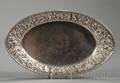 A Jacobi  Co Sterling Repousse Platter