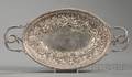 Small S Kirk  Son Silver Repousse Bready Tray